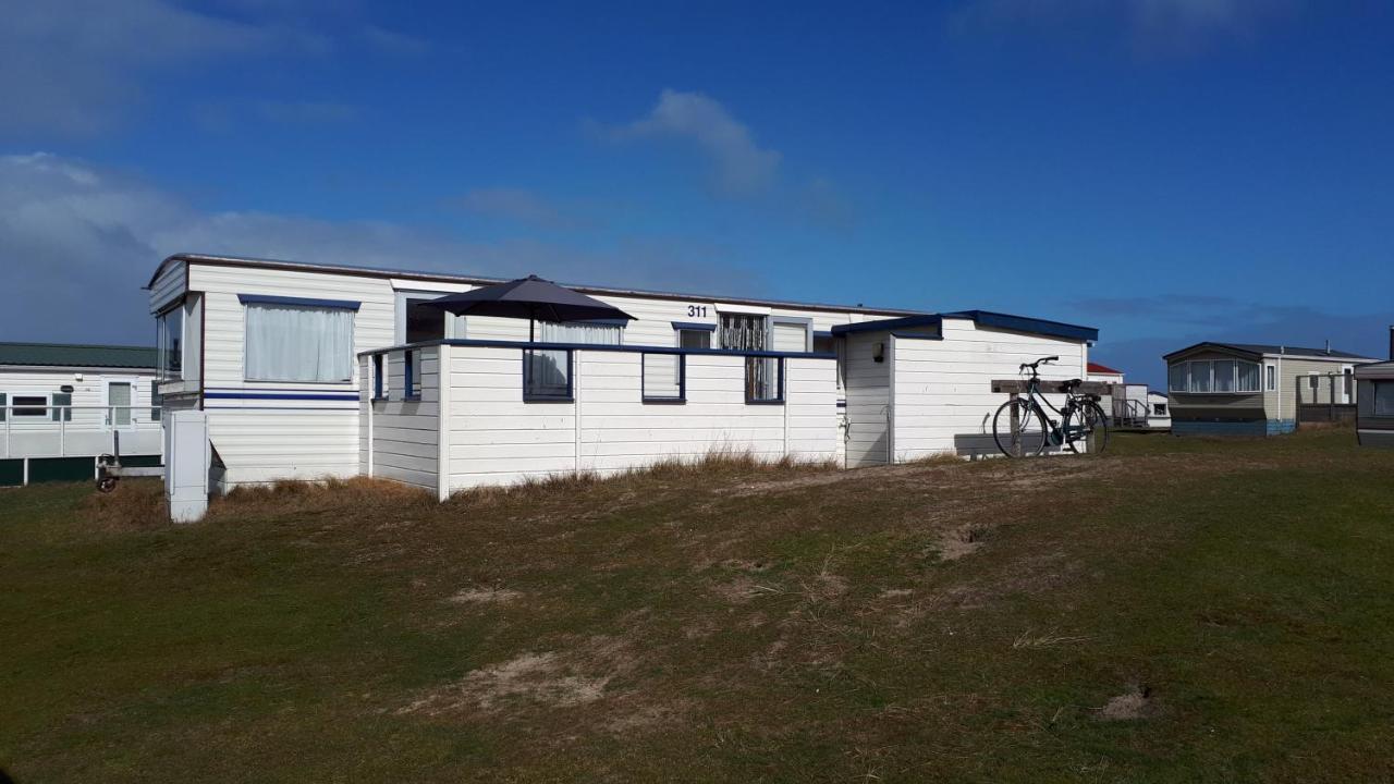Ameland - Ballum: Stacaravan Chalet Exterior foto
